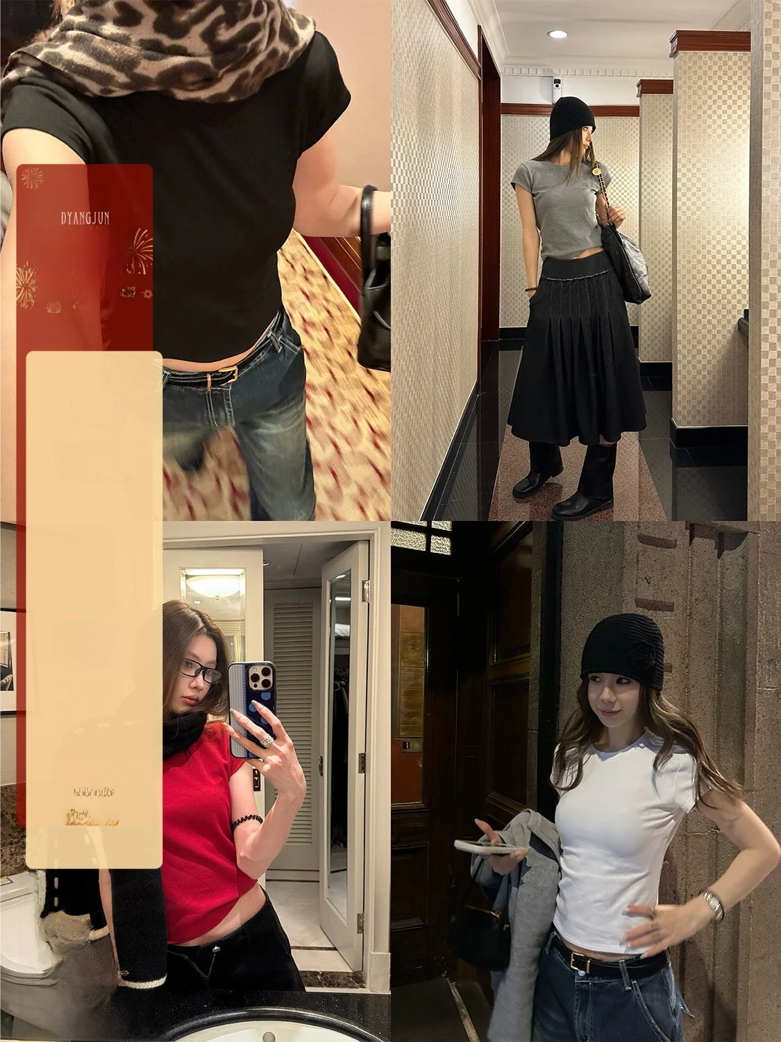 

D YANGJUN Women's Basic ort Sve T-irt round Ne Casual Sle Stand Fit Summer Pure Color Versatile Slimming Top