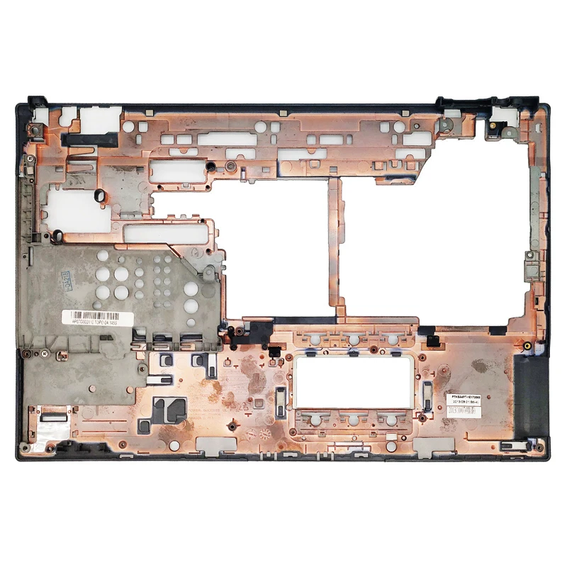 New Laptop Palmrest/Bottom Case For HP 8540P 8540W Upper Case With Fingerprint Silver/Gray