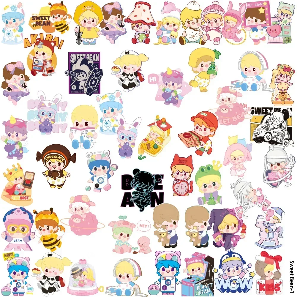 500Pcs Cute Collectible Waterproof Cartoon Stickers for Laptop Water Bottle Phone Notebook Scrapbooking Party Favors
