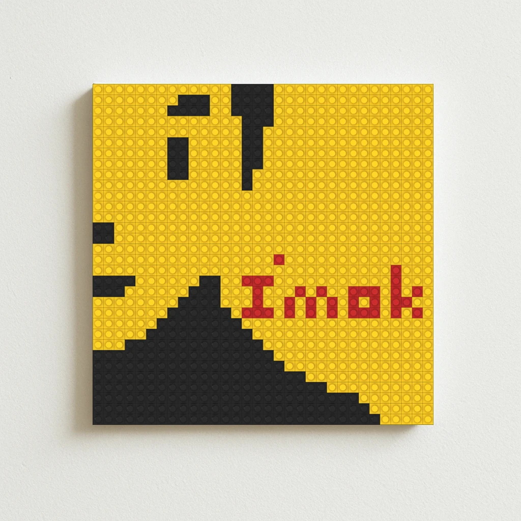 

David Tao Album Cover DIY Pixel Mosaic Brick Art Poster Mandopop R&B Pioneering Music Fans Gift Home Wall Art Decor