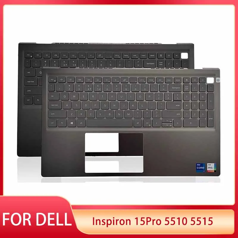 New For DELL Inspiron 15 Pro 5510 5515 Laptop US English Keyboard With Palmrest 06P0TG