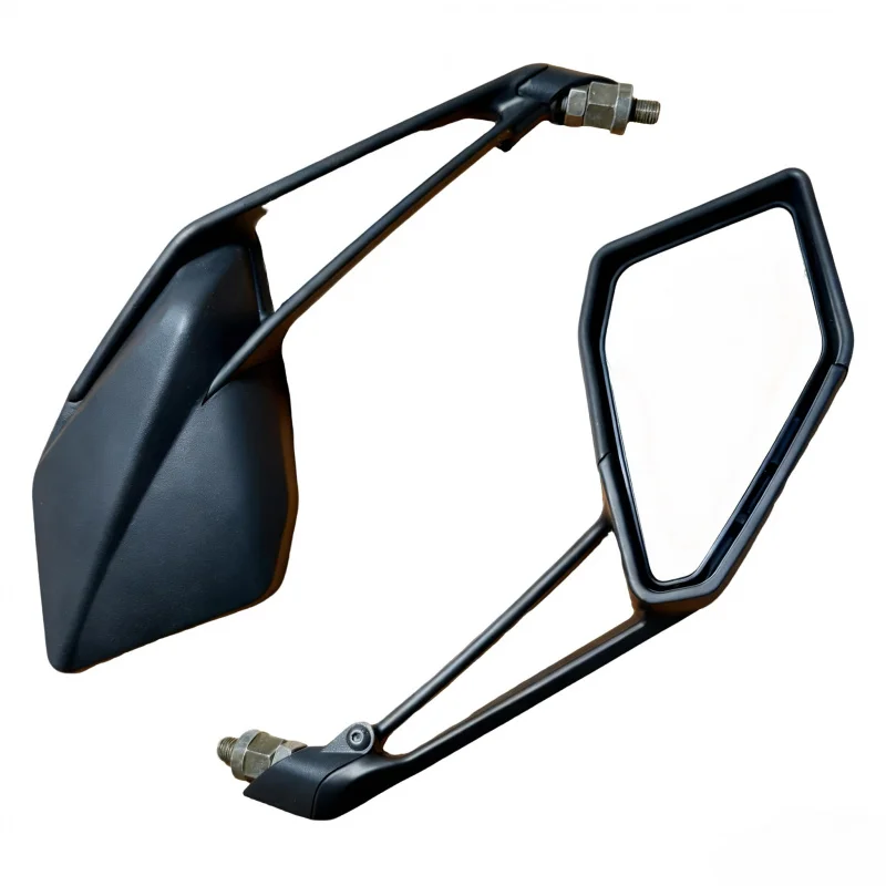 Motorcycle Mirror Side Mirror Sports Car Mirror High Quality Frosted For Kawasaki
