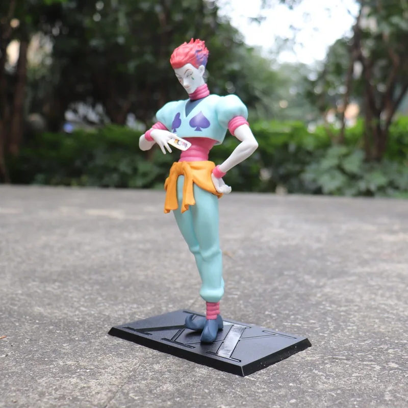 20cm HUNTER×HUNTER HUNTER × HUNTER Hisoka Anime Figurine Action Figure Toys Doll Christmas Gift With Box