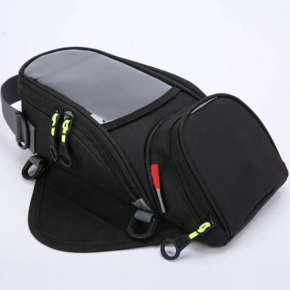 

Всепогодная мотоциклетная сумка на бак с карманом для навигации с сенсорным экраном и несколькими карманами для хранения и организации