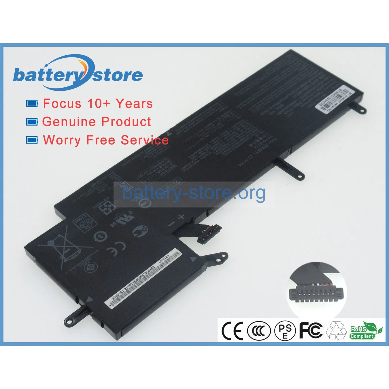 Imagem -01 - Baterias de Laptop Genuíno C31n17040b200026500003icp6 60 72ux561udzenbook Flip 15pro Ux480fdq535u11.55v3 Cell baterias de laptop genuino c31n17040b200026500003icp6 60 72ux561udzenbook flip 15pro ux480fdq535u1155v3 cell 01