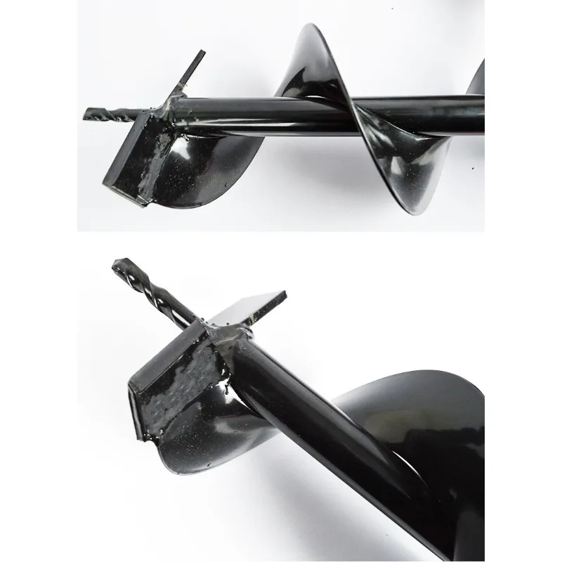 سقيفة لقمة الحفر الأرضية آلة زراعة الحفر الهندسية حفر عمود كومة لقمة حفر الآبار الحلزونية