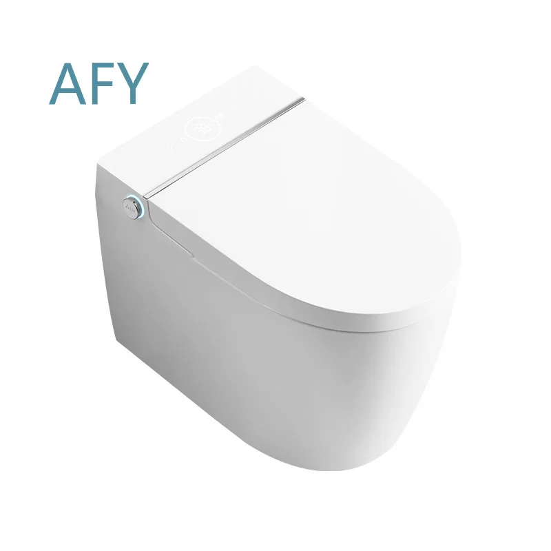 Small Unit Constant Temperature Toilet for Smart Home for Bathroom for Modern Design Super Swirl Siphon Toilet for Remote
