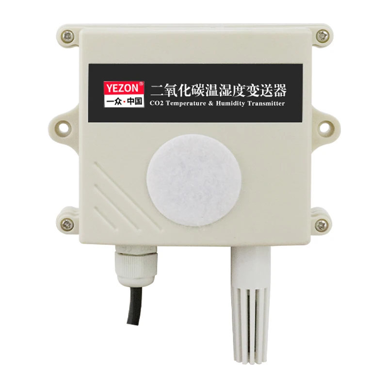 

CO2 Temperature and Humidity Sensor Carbon Dioxide Detector 10000PPM 4-20MA RS485 Gas Concentration Transmitter