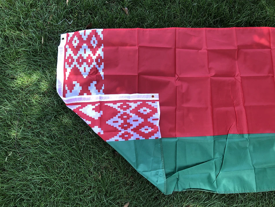 SKY FLAG Free shipping Belarus flag 90x150cm High Quality polyester Belarusian National Flag For home Decoration And Activit