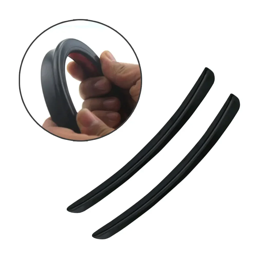 2Pcs Car Fender Vents Protector Cover Car Wheel Eyebrow Arch Decoration Strips Car Stickers Universal Car Exterior Accessories