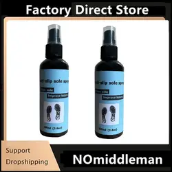 2Pcs Basketball Shoe Grip Spray 100ml Anti-Slip Sole Spray Spray For Basketball Shoes Shoe Sole Protector Improves Traction