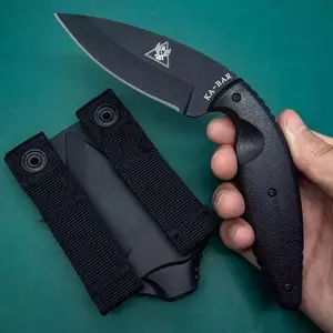 Tactical Self-Defense Knife, KA-BAR1482, Survival Garra, Pesca, Passeios de barco, Camping, Mergulho, Emergência, Rescue Tool, ao ar livre 10 principais vendas facas submarina - №9