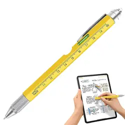 Ensemble de stylos multi-outils 9 en 1, lumière LED, stylo à bille en métal, cadeaux de Noël, fête des pères, hommes qui ont tout, papa