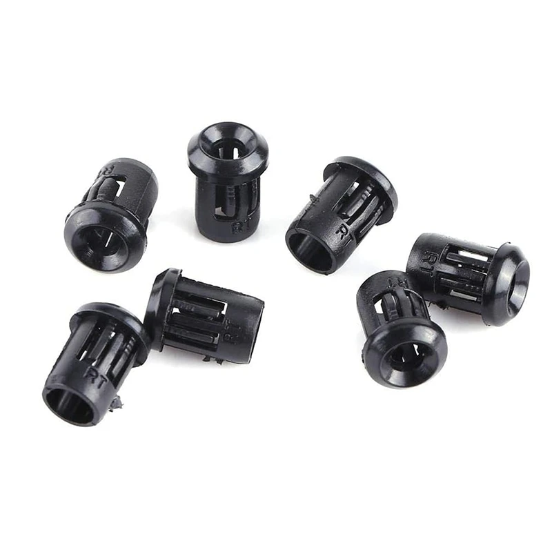 50Pcs LED Holder Plastic Lamp Bezel Mount Diode Holder Clip Bezel Mount