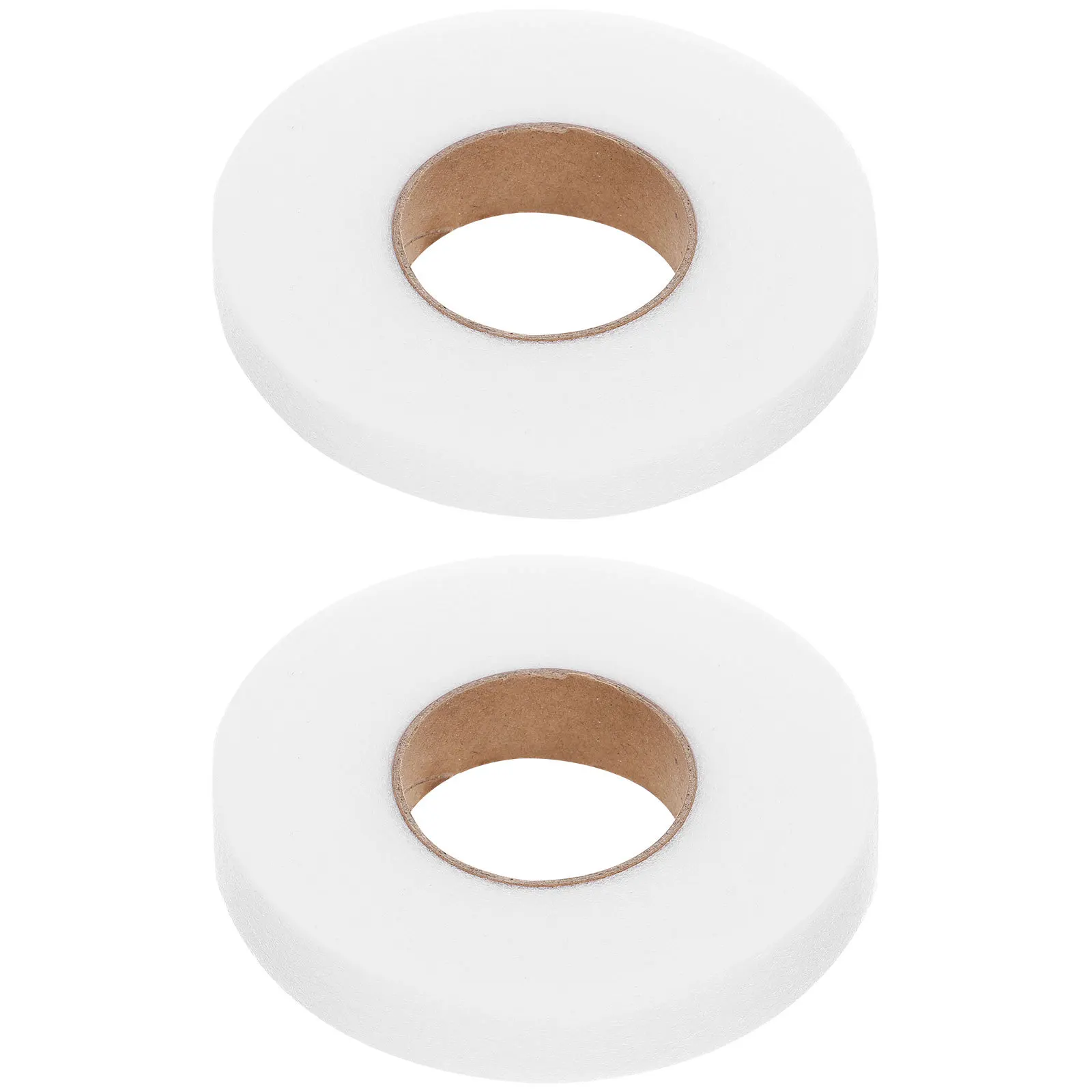 

2 Rolls Double Sided Fusible Interlining Hemming Tape No Sew Iron on Tape for Clothes Shoes Home Sewing Supplies