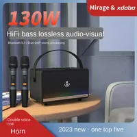 XDOBO 180W High-Power Bluetooth 5.3 Speaker Home Theater Karaoke Speakers Portable Column Heavy Bass Subwoofer with Mic TWS Box