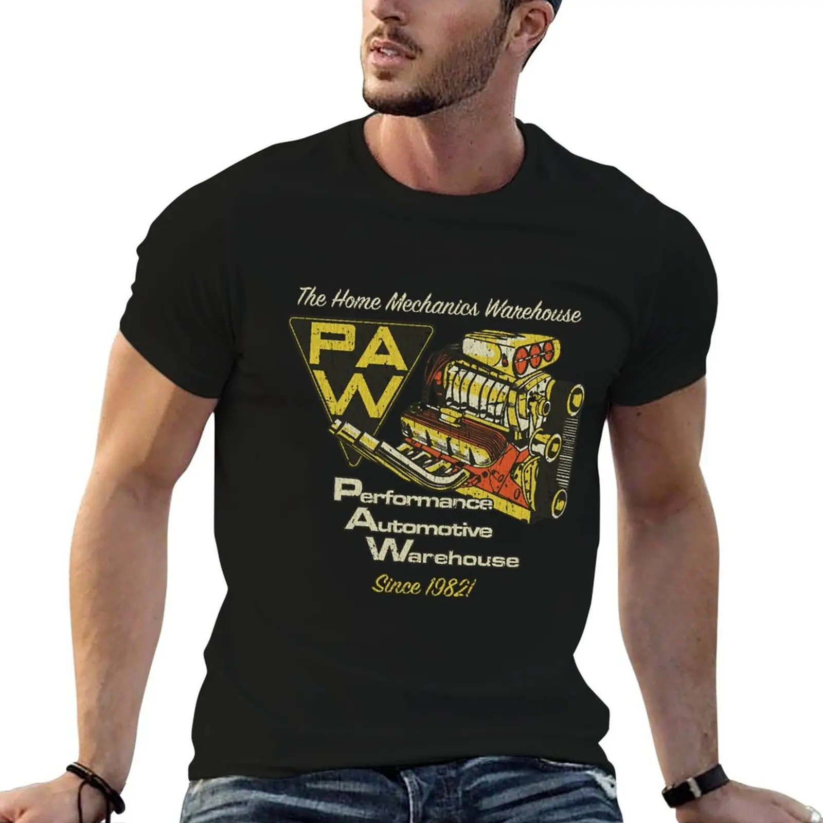 

Performance Automotive Warehouse 1982 T-Shirt funny t shirts man anime t shirts oversize T-Shirt
