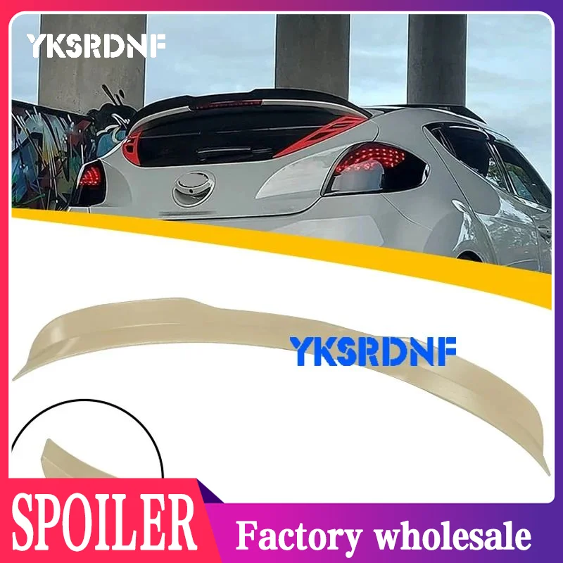 

Car Automotive Spoilers ABS Rear Roof Wing Spoiler For Hyundai Veloster Turbo 2012-2018