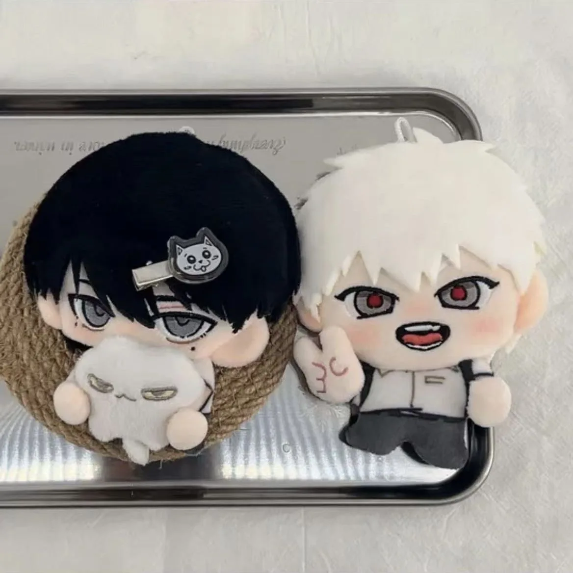 10cm The Summer Hikaru Indo Plushie Stuffed Doll Died Tsujinaka Yoshiki Tanaka Cosplay Plush Pandents Doll Toys Xmas Gifts view 3
