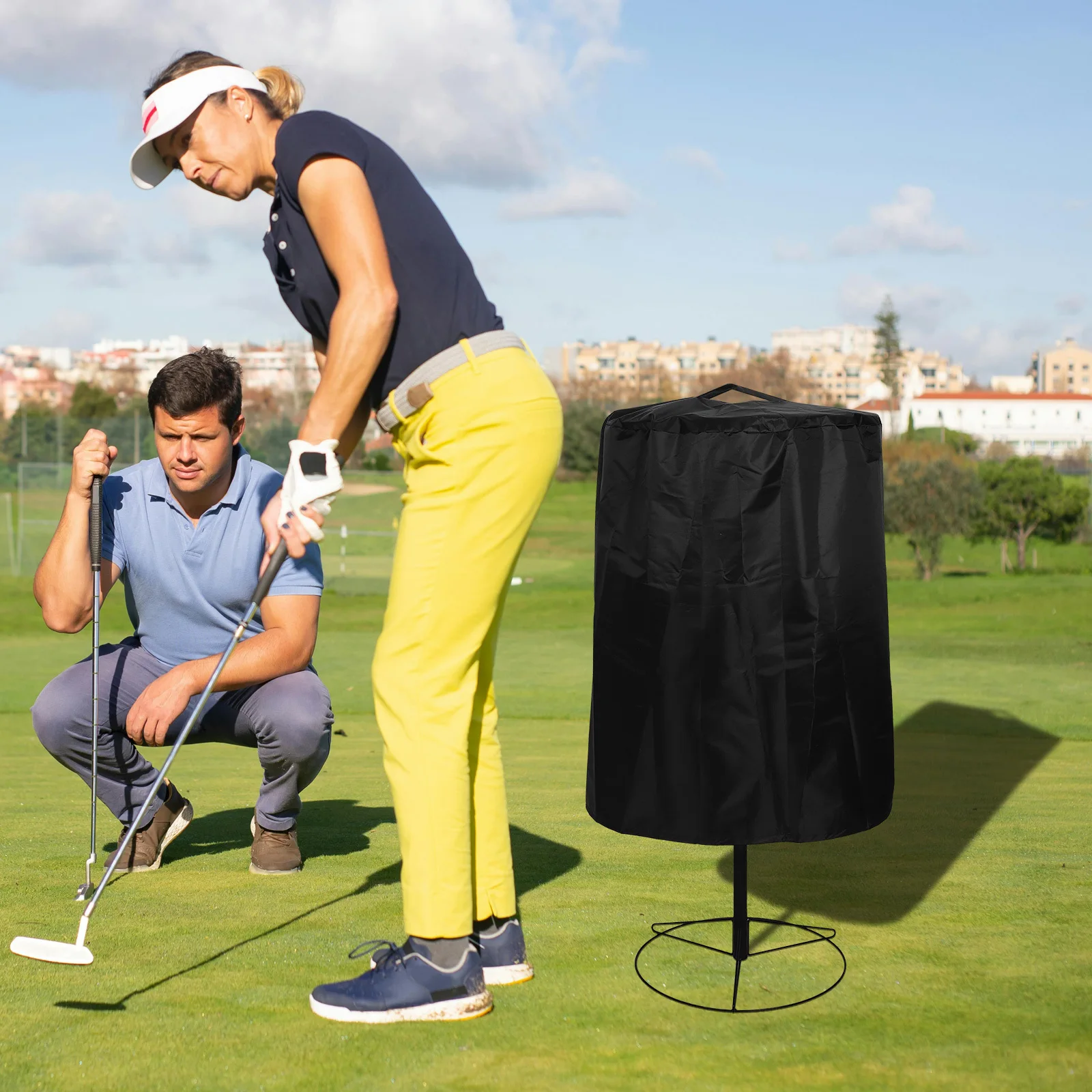 

Disc Golf Basket Cover Waterproof Sun Protection Heavy Duty Fabric Dustproof Portable Lightweight Outdoor Indoor