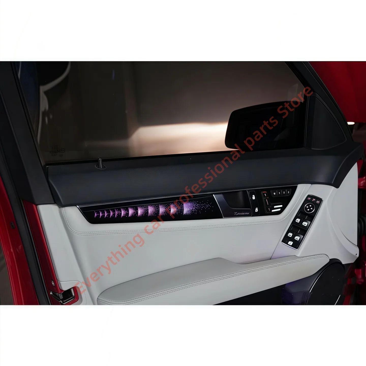 メルセデスベンツCクラスW204ダッシュボードLEDベントドアトリムライト 