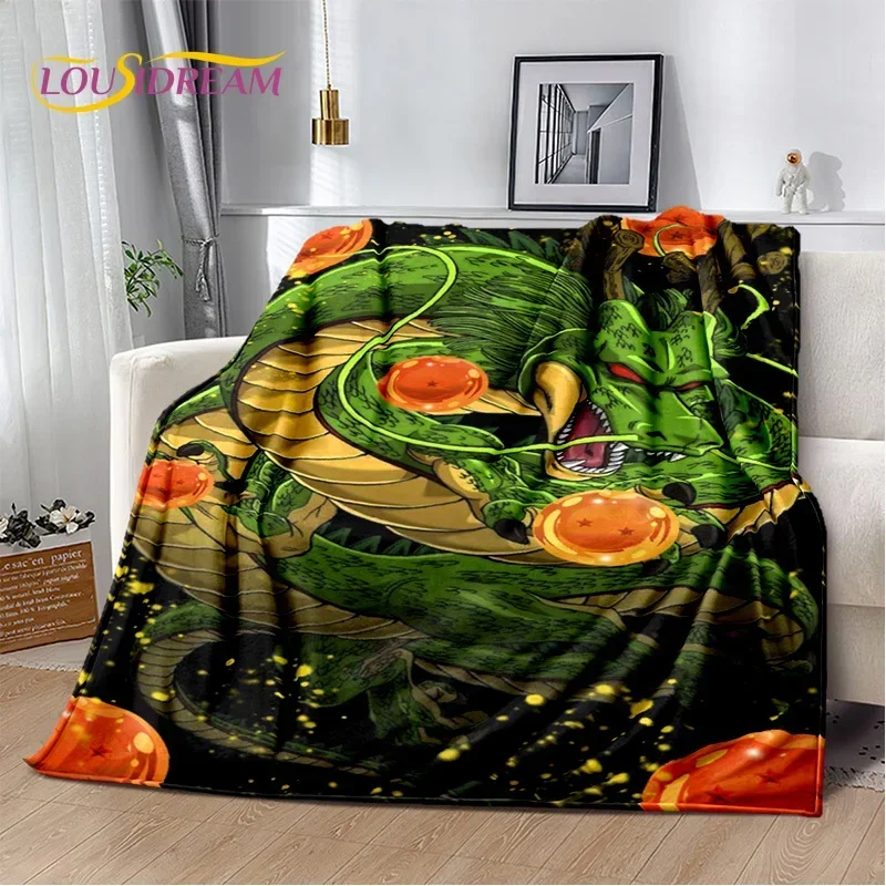 Anime 3D D-Dragon-Ball Japan Cartoon Soft flanella coperta per letti camera da letto divano Picnic, coperta da tiro all\'aperto regalo per il tempo