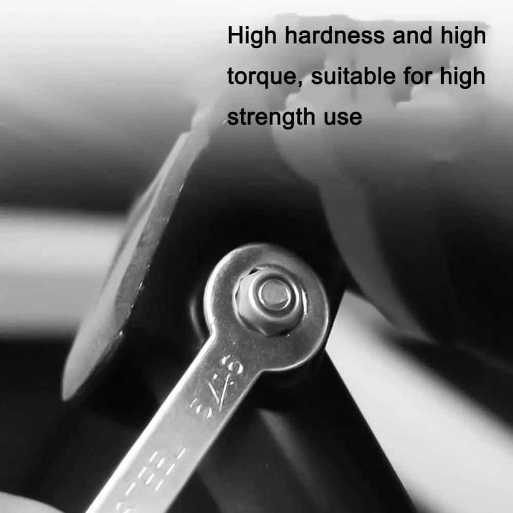 1-18mm Mini Box Wrench Set 18pcs Dual-Purpose Combination Ratchet Wrenches Universal Open-end Ring Spanner Car Repair Tools