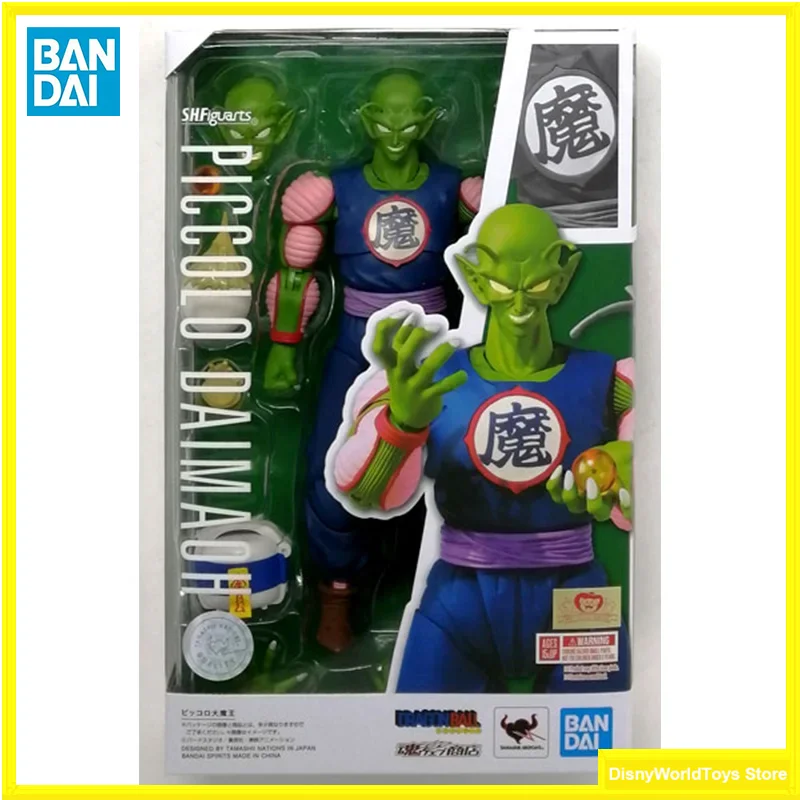 100% Original Bandai S.H.Figuarts SHF King Piccolo Daimaoh en Stock Anime colección de figuras de acción modelo Juguetes