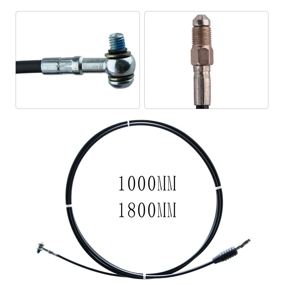 Electric Mountain Road Bike Hydraulic Brake Accessories Screws Copper Sleeve Oil Needle Custom One-piece Tubing 1800mm For XOD