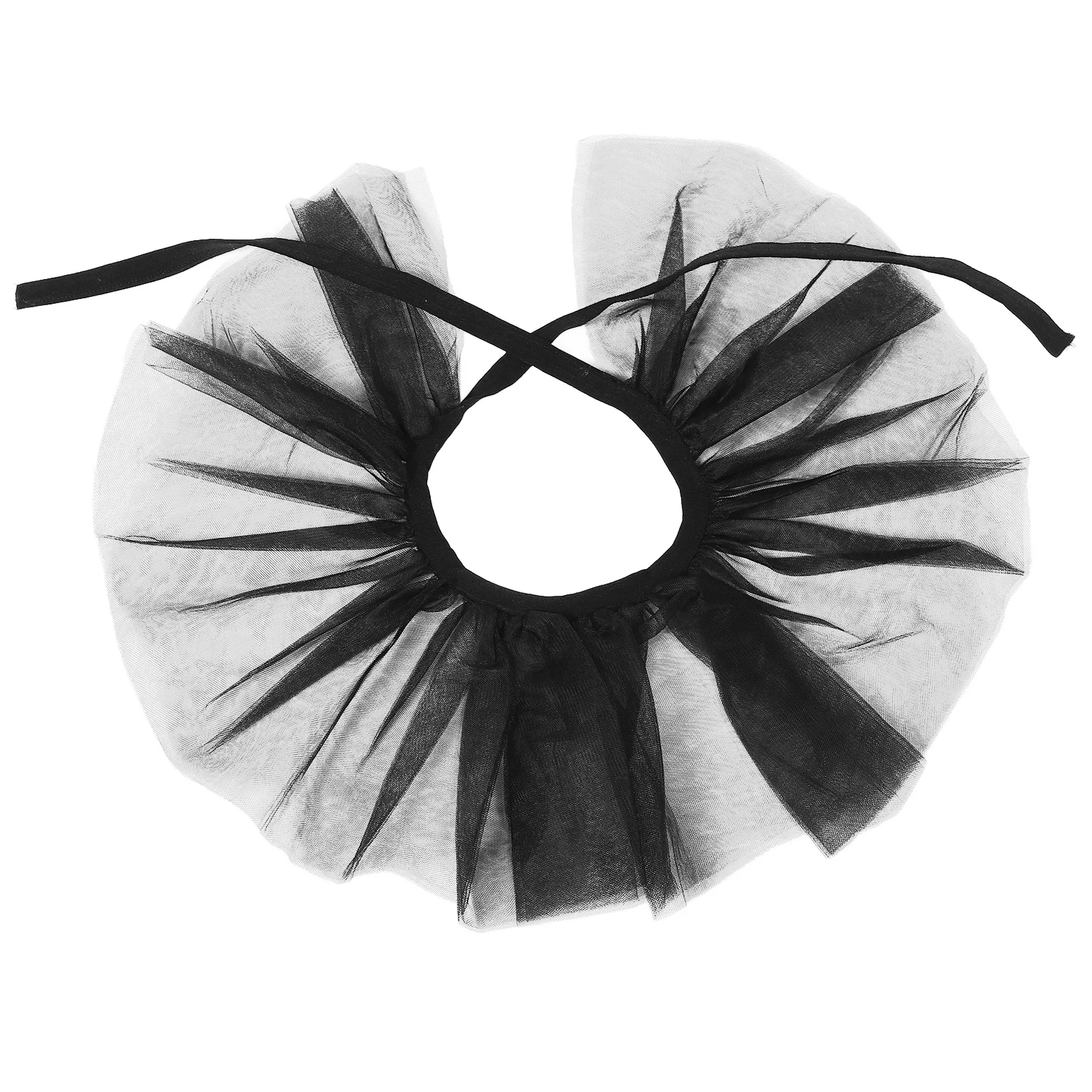 

Fake Collar Accessory Vintage Ruffle Choker For Women Tulle Neck Ruffle Cosplay Costume Party Festival Halloween Theater