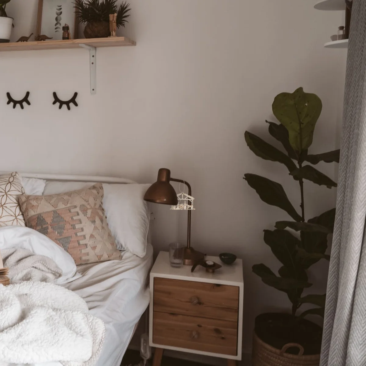 

20Pcs Wooden Christmas Nativity Scene Ornaments Set Hollow Hanging Decorations Xmas Tree Religious The Birth of Jesus