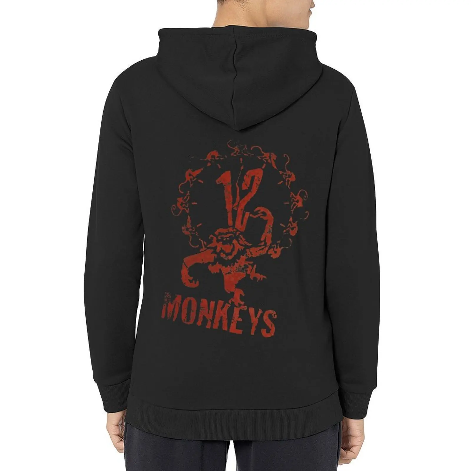

12 Monkeys Hoodie japanese style autumn aesthetic clothing male clothes new hoodies and sweatshirts
