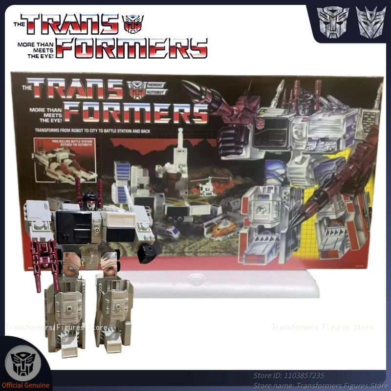 In Stock Transformers G1 Series Replica Ko Metroplex Movie Figure Model Anime Action Deformation Robot Toy Popular Perfect Gifts