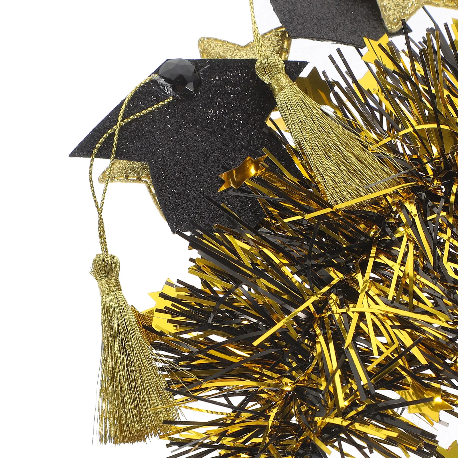 

Secure Headband Grad Cap Tassel Nonslip Lightweight Wire Fabric Comfortable Hairband Festive Cosplay Accessory