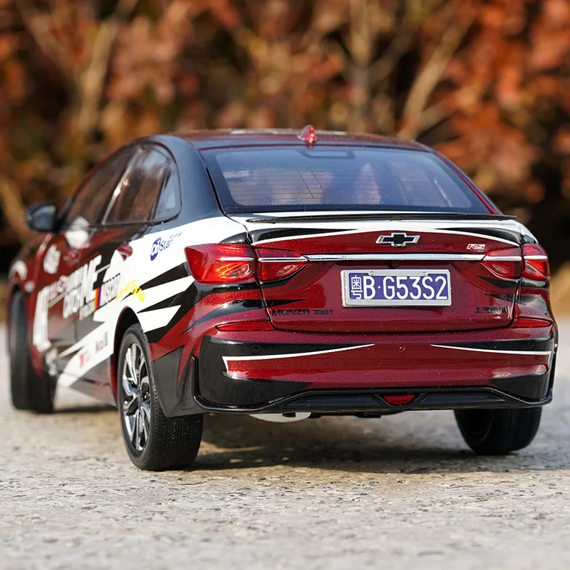 Model w skali 1:18, GM Chevrolet Monza RS 48 # Samochód wyścigowy, model odlewany do kolekcji i ekspozycji