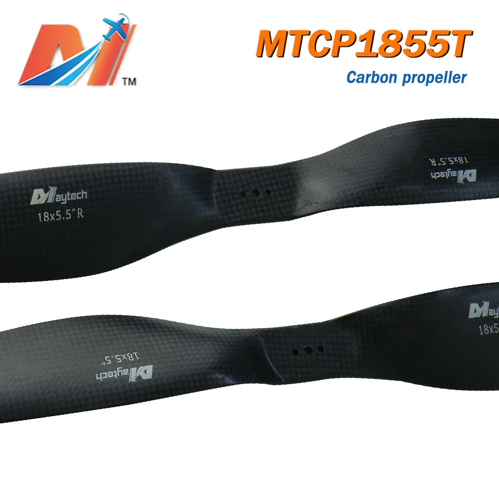 4 Bladen Mayrc 18X5.5 Inch T-Motor Type Vezel Materiaal Carbon Propeller Voor Landbouw Spuiten Drone Helikopter Rc Vliegtuig