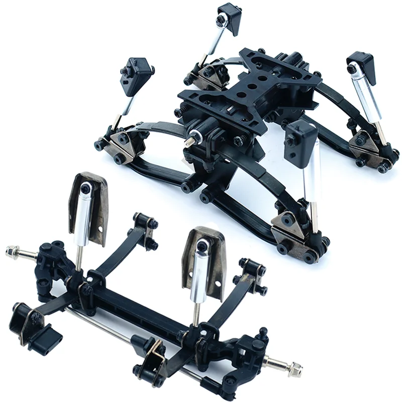 

Передняя/задняя подвеска в сборе с пружиной амортизатора для 1/14 Tamiya RC самосвал SCANIA 770S R620 VOLVO BENZ Arocs MAN TGX Car