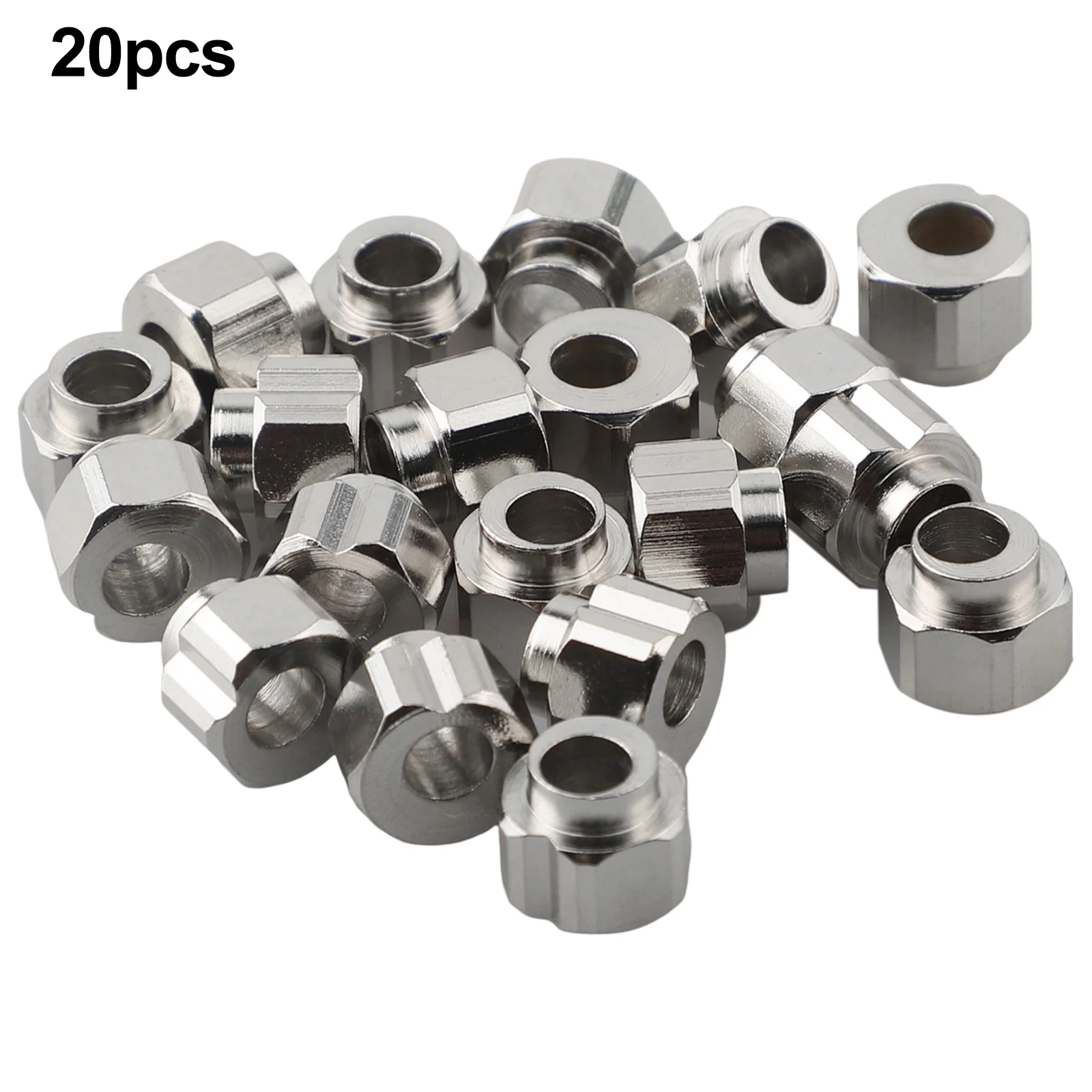 20Pcs 3D-Printer Eccentric Nut 5MM Bore Eccentric Spacer Eccentric Nut For Ender 3 Printer Engraving Machines Power Tool Parts