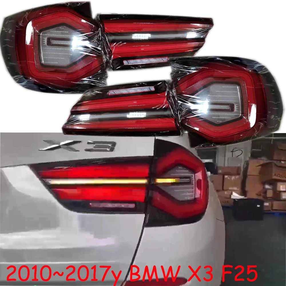 car bumper F25 tail light for BMW X3 taillight LED Reflector 2010~2017y Taillamp for BMW X3 fog lamp