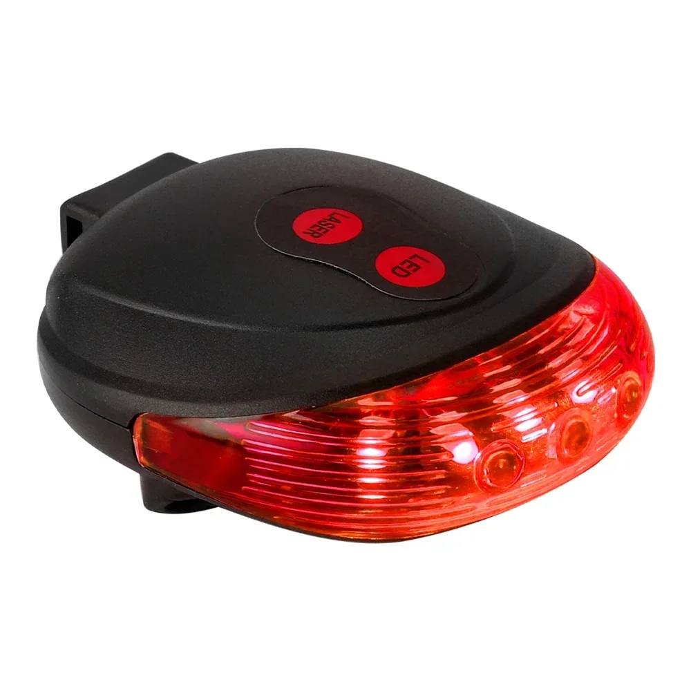 1/3pcs Waterproof Bicycle Cycling Lights Taillights LED Laser Safety Warning Bicycle Lights Bicycle Tail Bicycle Accessories