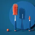blue-Straight Handle