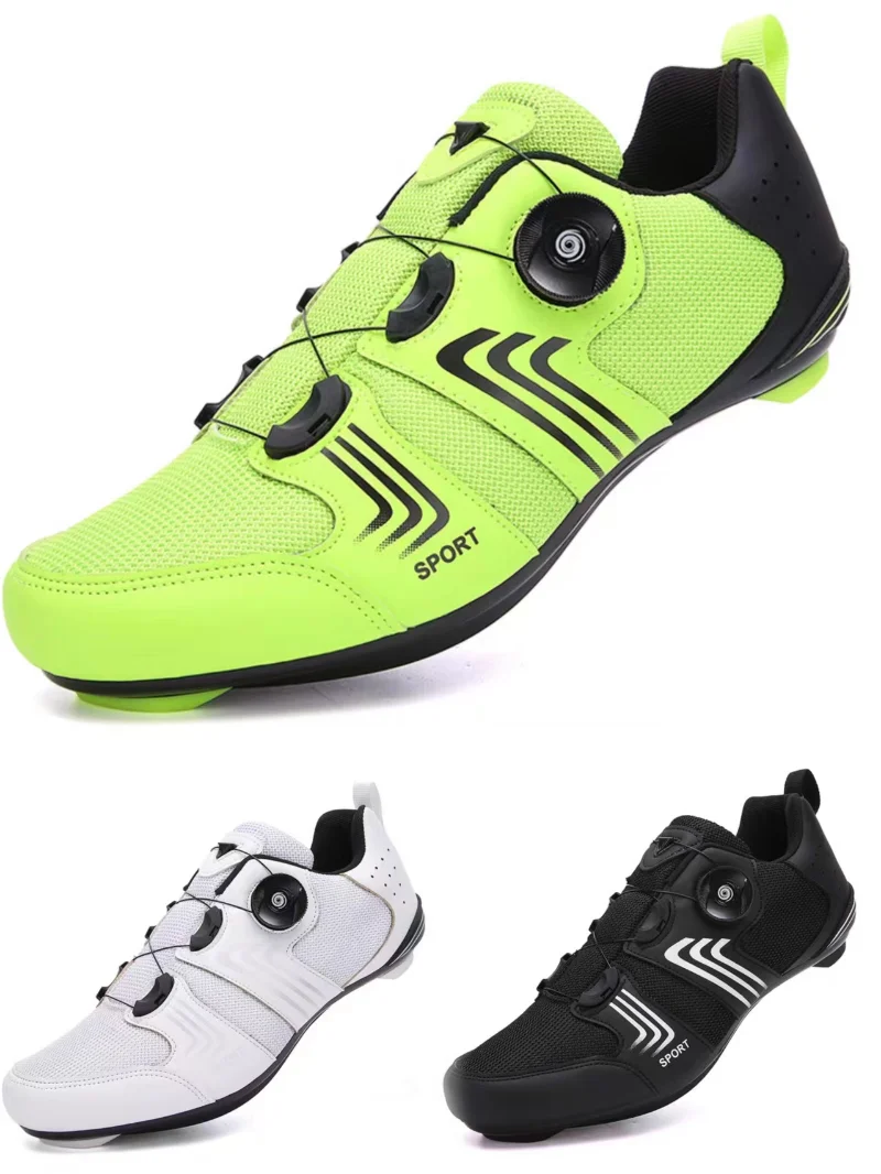 Fashion Cycling Sneaker Zapatillas Ciclismo  Road Bike Shoes with Cleat Flat Racing Women Bicycle Shoes for SPD  Footwear