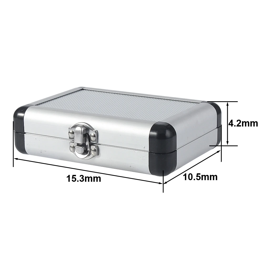 5pcs Metric/Inch Hss Cobalt Step Drill Bit Set Multiple Hole 50 Sizes with Aluminum Case