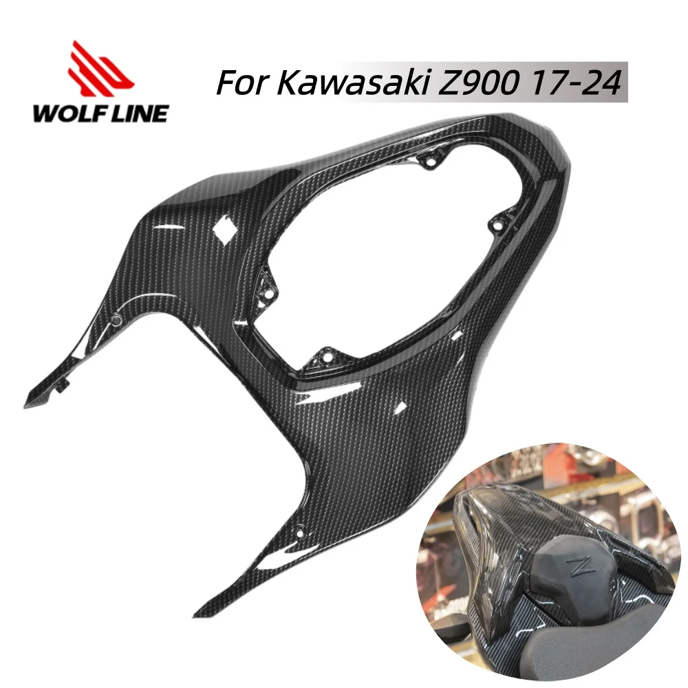 

Wolfline Motorcycle Rear Seat Side Cowl Fairing for Kawasaki Z900 2017-2024 2019 Motorbike Tail Side Cover Injection Molding