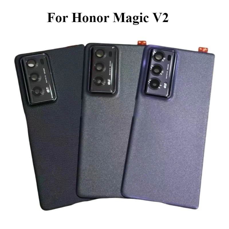 for-honor-magic-v2-battery-back-cover-rear-housing-case-replace-phone-repair-spare-parts-camera-lens
