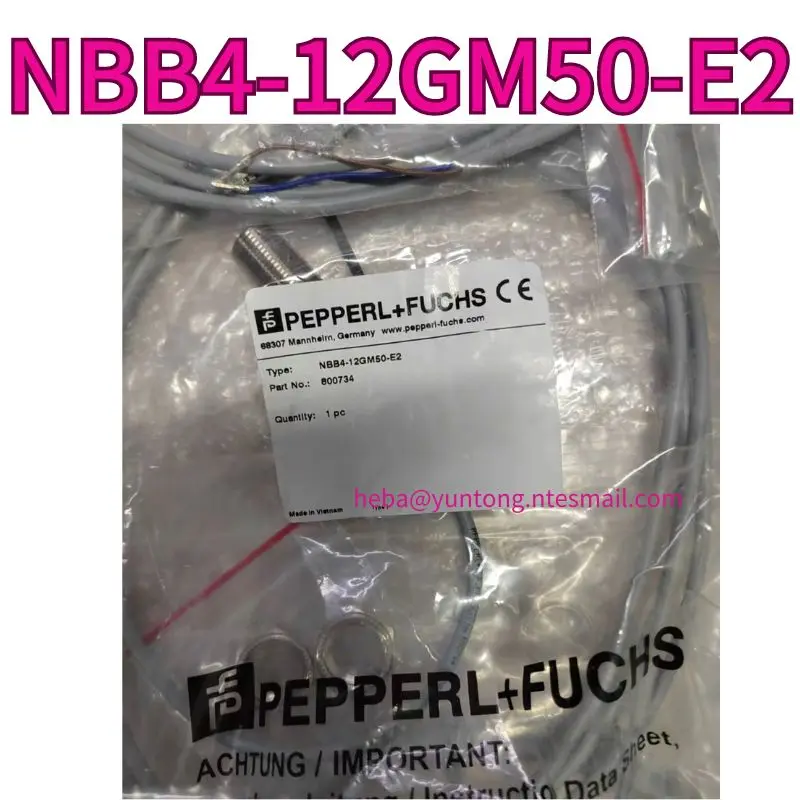 

Новый фотоэлектрический датчик NBB4-12GM50-E2