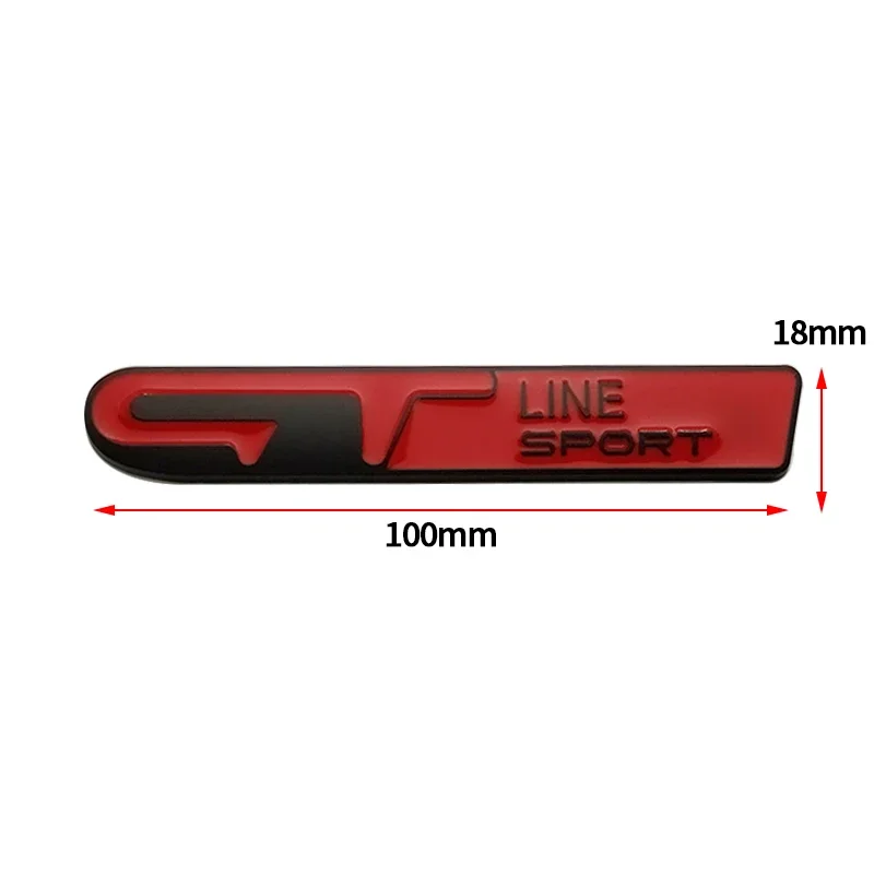 NEW Car Sticker GT LINE SPORT 3D metal Emblem Badge Logan Decal For Renault Megane 2 3 Duster Clio Laguna 2 Captur Car Styling