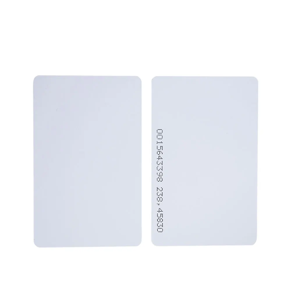 100pcs RFID EM Card 125khz 0.8mm Thin Card Suibable For Access Control/ Car Parking