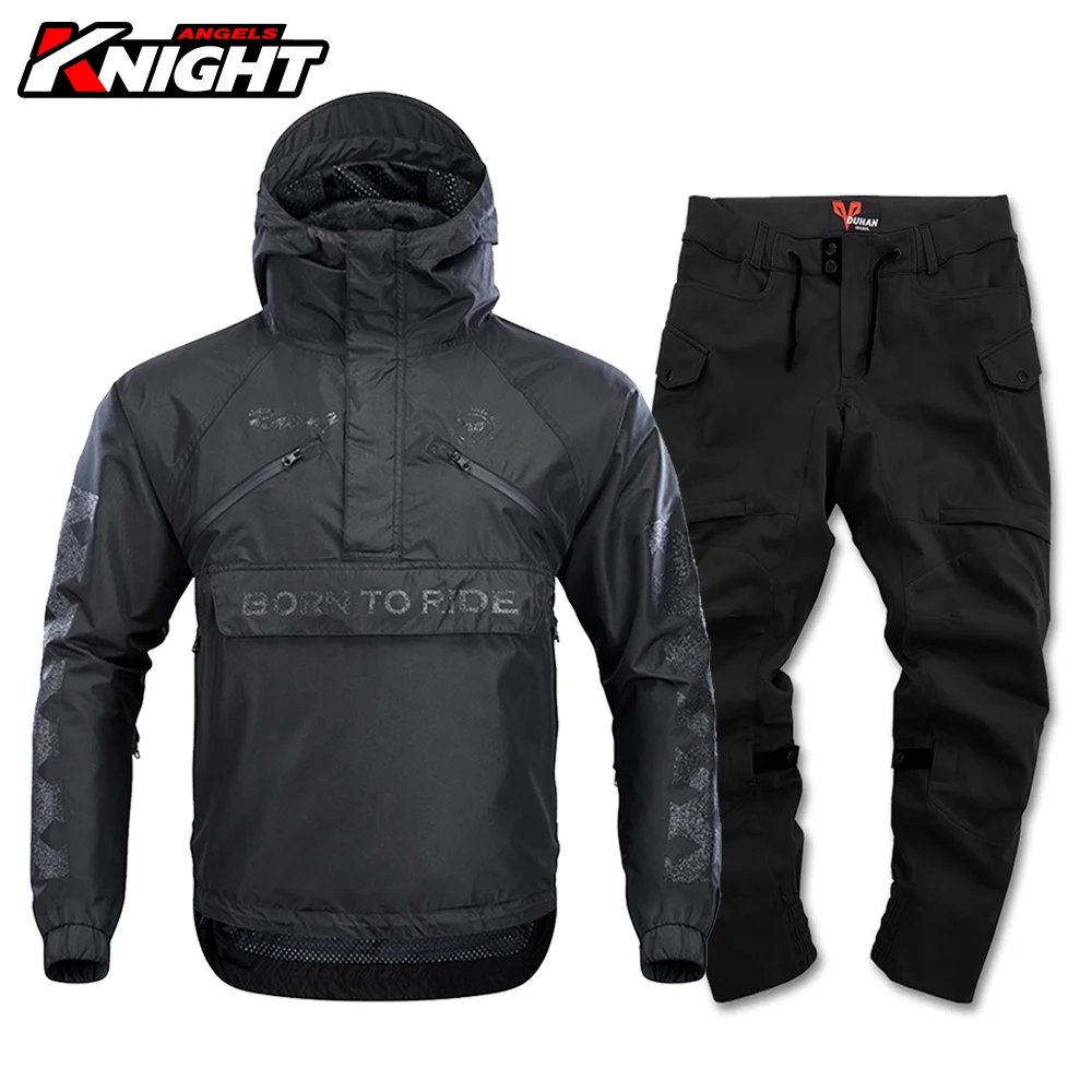 

Motorcycle Jacket Rainproof Men Women Motorcycle Cycling Suit All-season Windproof Motocross Functional Style Moto Racing Jacket