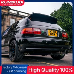 AERODYNAMICS CARBON FIBRE SPOON STYLE REAR BOOT SPOILER FOR HONDA CIVIC EG EG6 VTI 1992 1993 1994 1995 Roof Spoiler